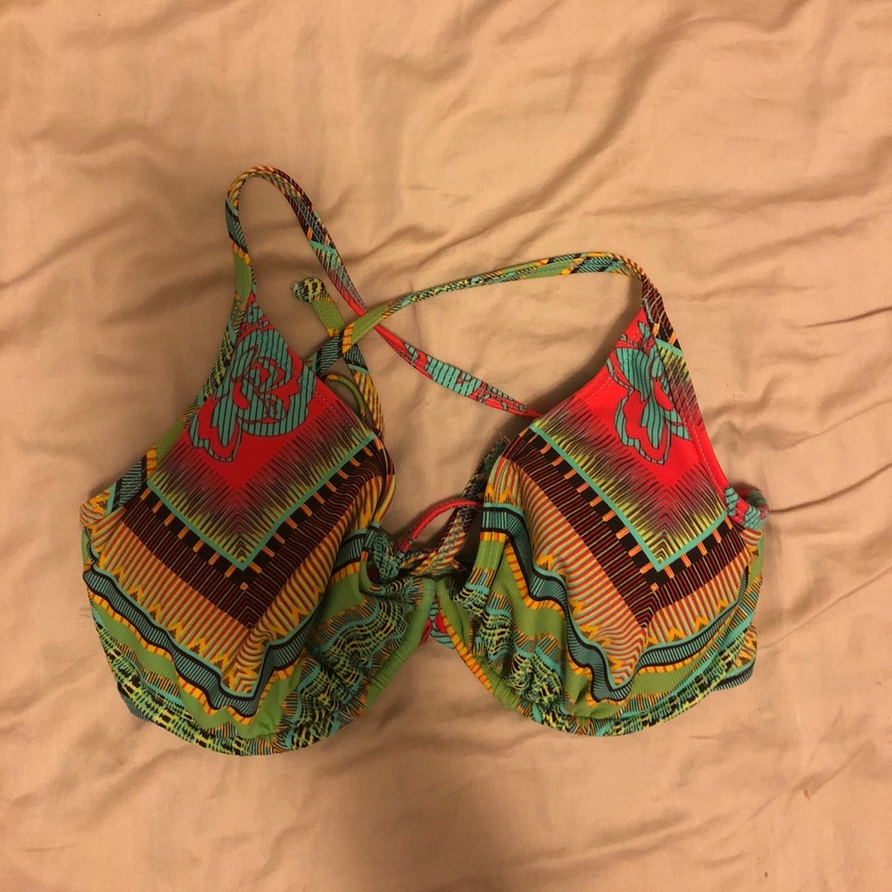 Multi Color Bikini Top